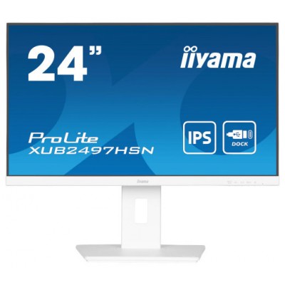 iiyama ProLite XUB2497HSN-W2 pantalla para PC 60,5 cm (23.8") 1920 x 1080 Pixeles Full HD LED Blanco (Espera 4 dias)